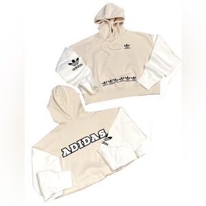 Adidas Women's Hoodie Crop Sweatshirt NWT